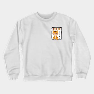 2022 Tiger Year pocket Crewneck Sweatshirt